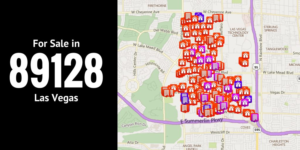 89128 Las Vegas Zip Code Map - Las Vegas, NV