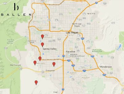 Las Vegas Zip Code Map