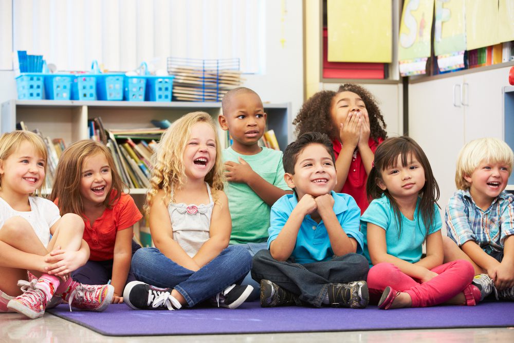 Elementary School Kids in Las Vegas near Red Bluffs