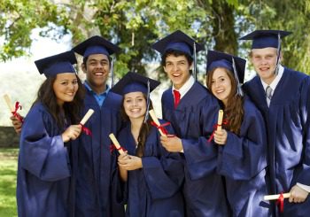 Graduating Class of High School in Nevada