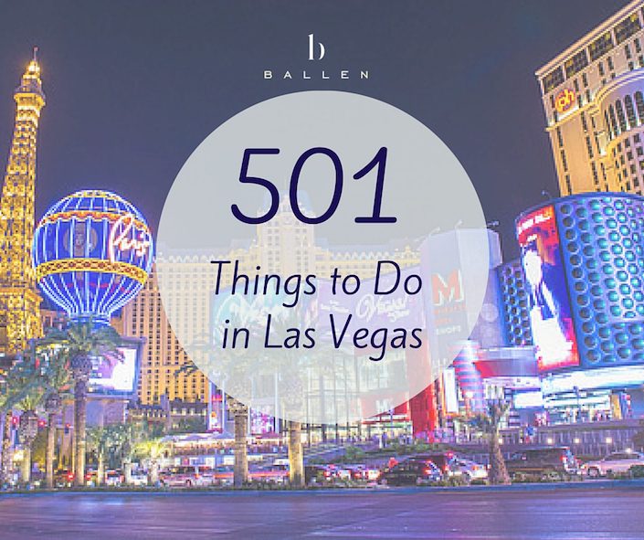 501 Things to Do in Las Vegas