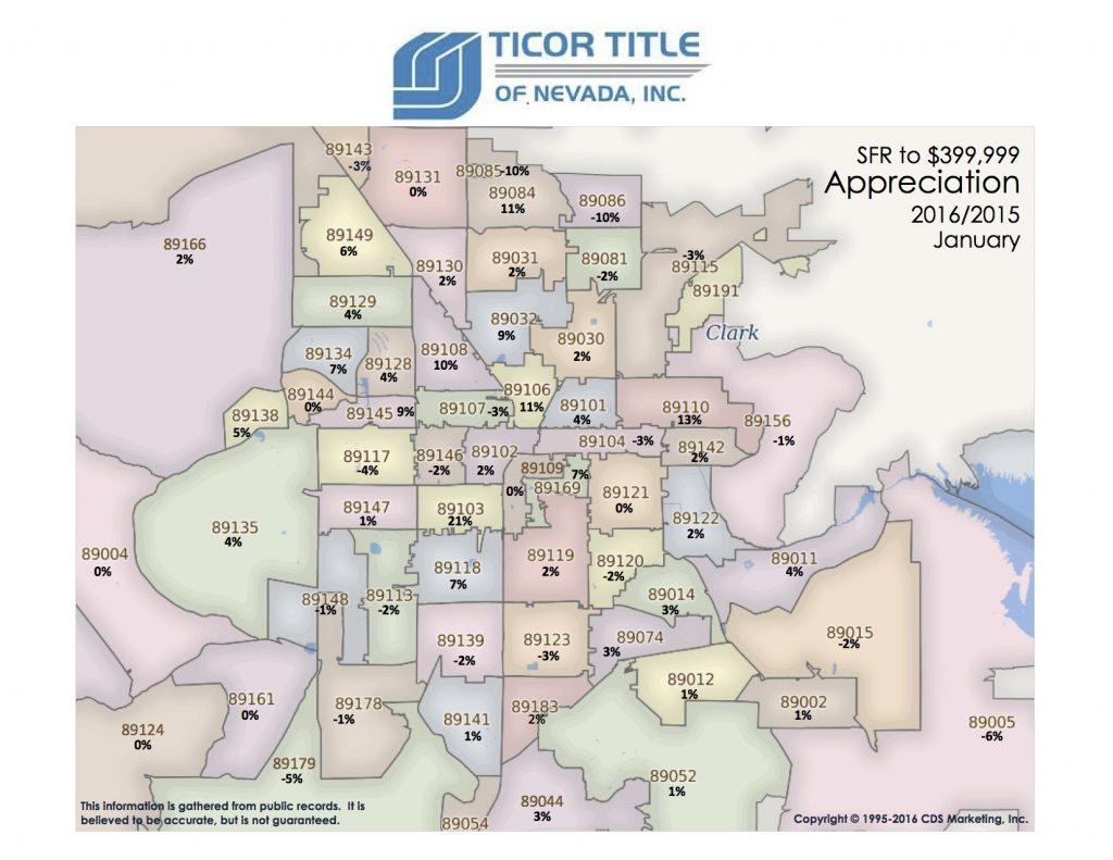 This page shows a map with an overlay of zip codes for las vegas clark coun...