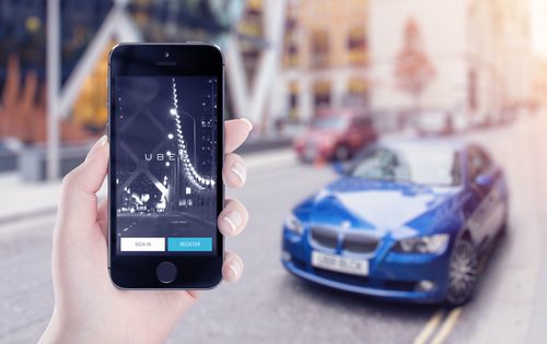 order Car from Cell Phone - Lyft and Uber