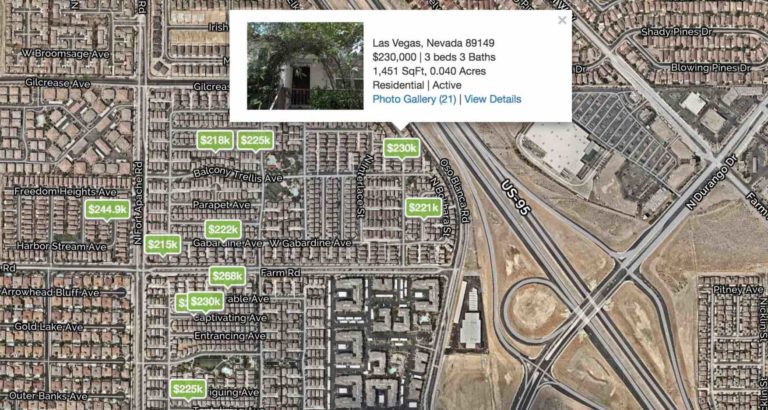 Homes Near Arbor View High Under 300K