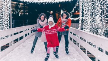 The ice rink is located at the Boulevard Tower pool and opens seasonally. For those visiting Las Vegas for a glitz and glamour winter Holiday, or for residents who just want a White Christmas, the Cosmo's Ice Rink is an ideal place to bring the family.