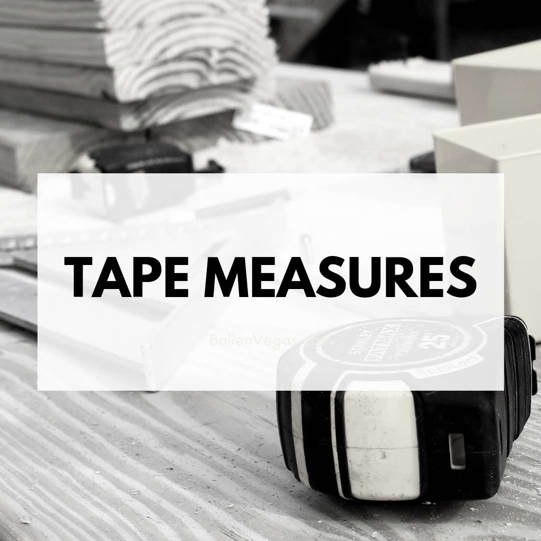 Be sure your tool shop includes handy tape measures for those DYI home projects. You can shop for a variety of tape measures here and have them delivered quickly to your house.