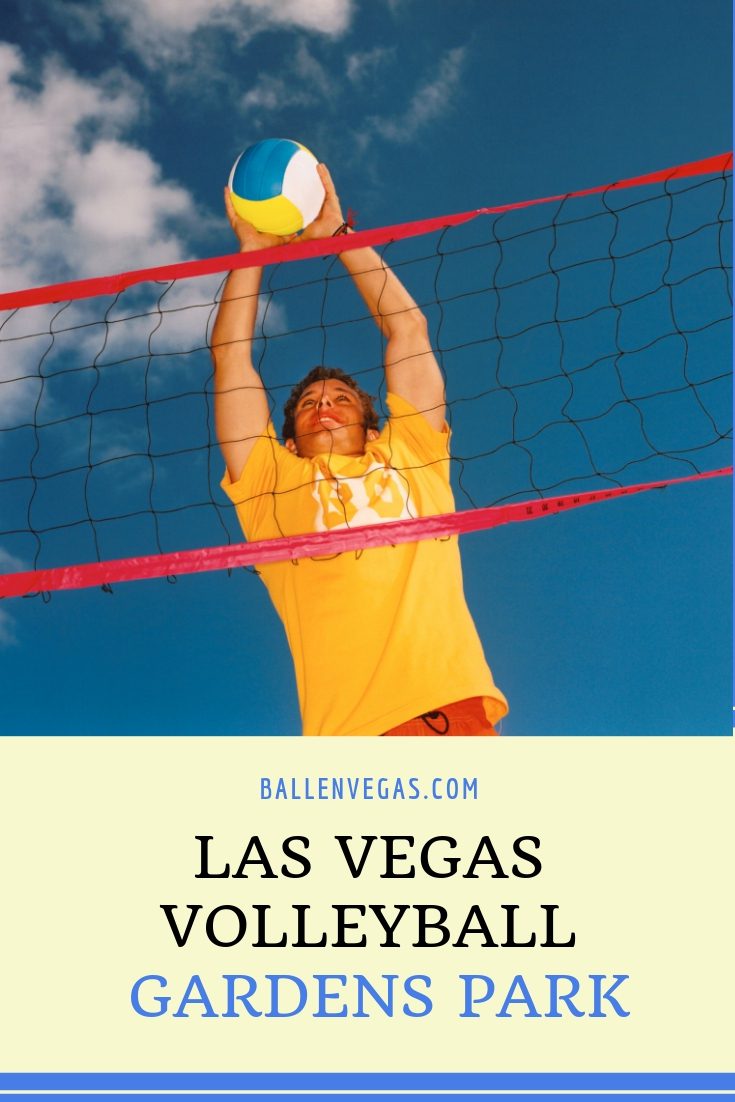 Join in for some Grass Volleyball at Gardens Park. This is a weekly meetup of the Las Vegas Volleyball Club. (Click to see current dates and times)