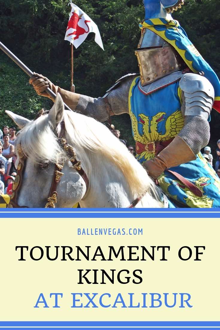 Step into the past and enjoy an amazing dinner show experience in Las Vegas. The Tournament of Kings at the Excalibur Hotel and Casino is located on the  Las Vegas Strip.