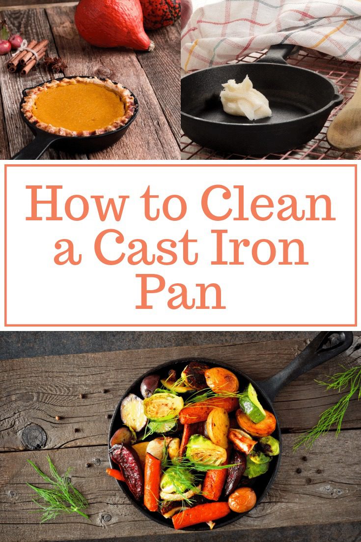 Even though we know our cast iron pans are going to look bad, most of us want to keep them looking great and at least rust free. Here's how to easily clean a cast iron pan. 
