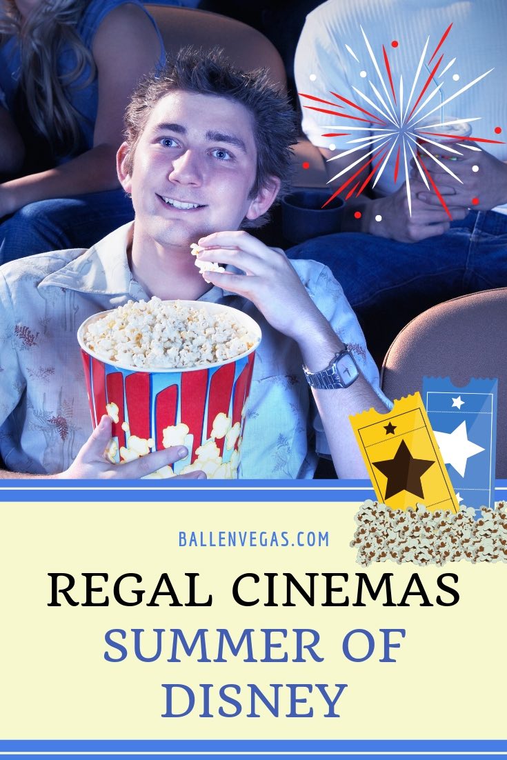 Las Vegas movie and Disney lovers celebrate Regal Summer of Disney with extra credits for movie viewing.  