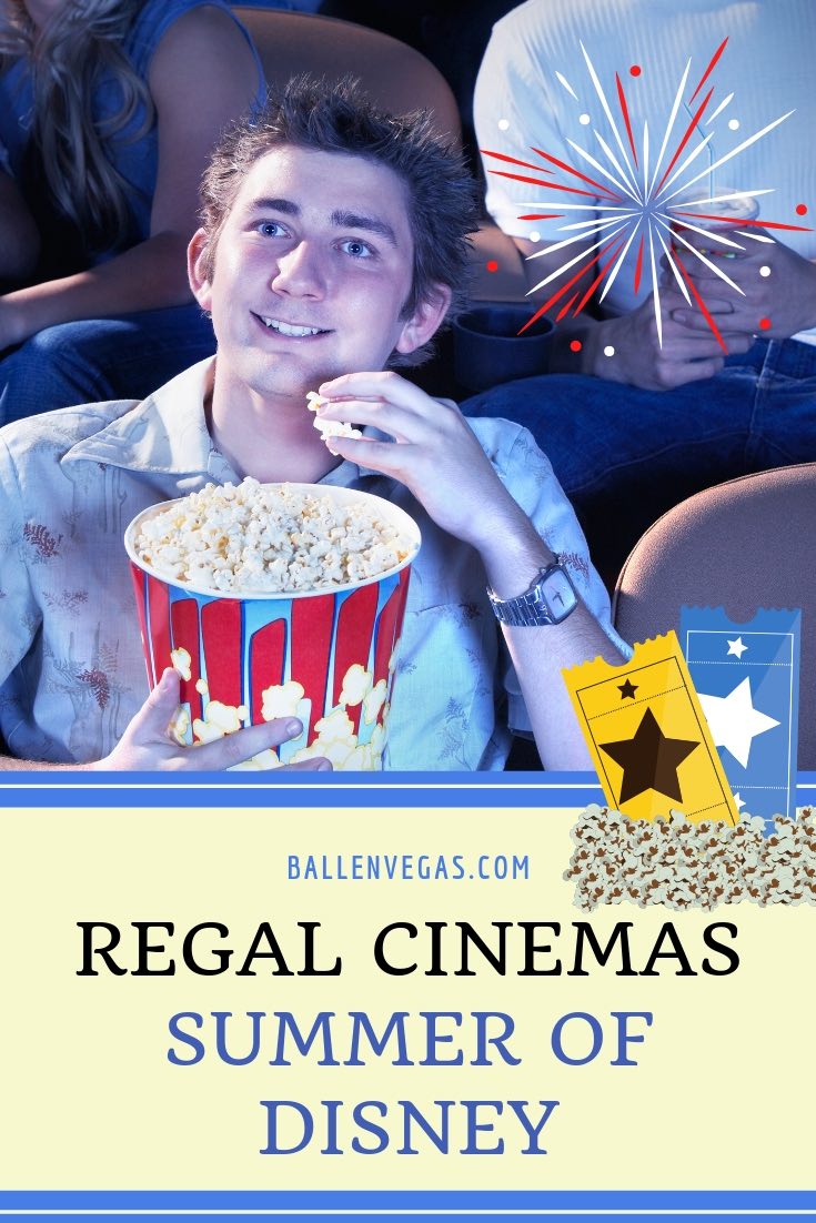 Las Vegas movie and Disney lovers celebrate Regal Summer of Disney with extra credits for movie viewing.