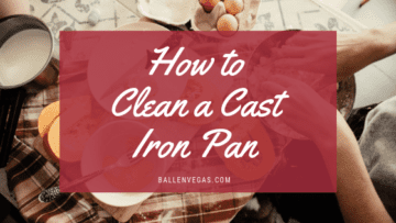 Even though we know our cast iron pans are going to look bad, most of us want to keep them looking great and at least rust free. Here's how to easily clean a cast iron pan.