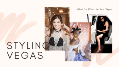 Ready for a trip to Sin City? Maybe you are wondering what to wear in Las Vegas. This Las Vegas Style guide will get you packing with that special Outfit Of The Day!