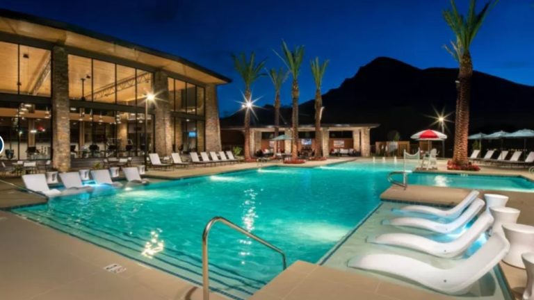 Reverence, a prestigious Summerlin community built by Pulte Homes, features an unparalleled elevation above the Las Vegas Valley.