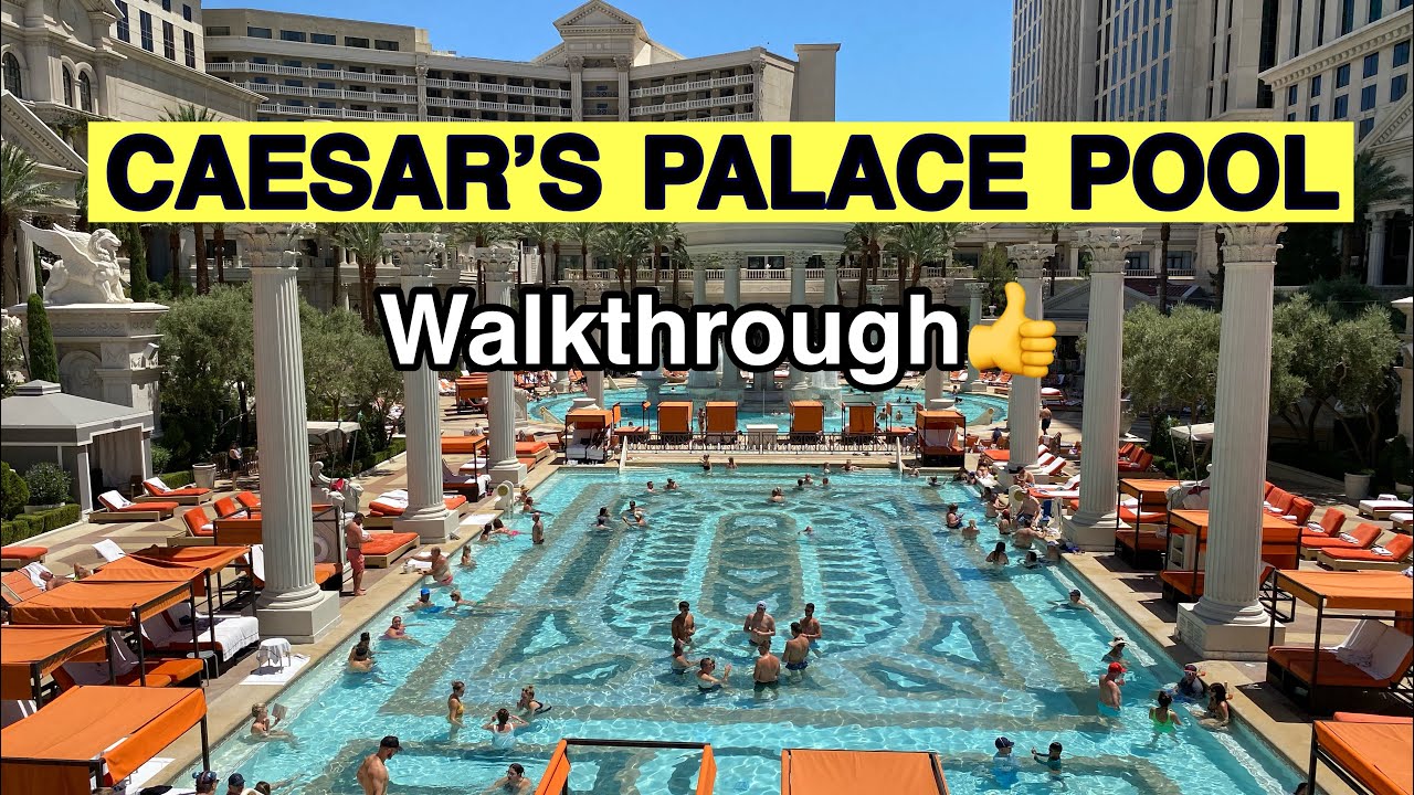 Caesars Las Vegas Pools: A Guide to Garden of the Gods - Midlife Miles