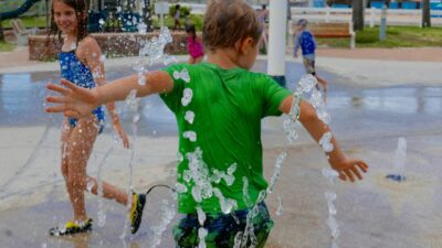 Escape the desert heat with your family at the popular Centennial Hills Water Park in Las Vegas. With a range of water-based activities, including a lazy river, water playground, and water slides, there's something for visitors of all ages. Enjoy swimming lessons, fitness classes, special events, picnic areas, and playgrounds in this more than just a water park destination.